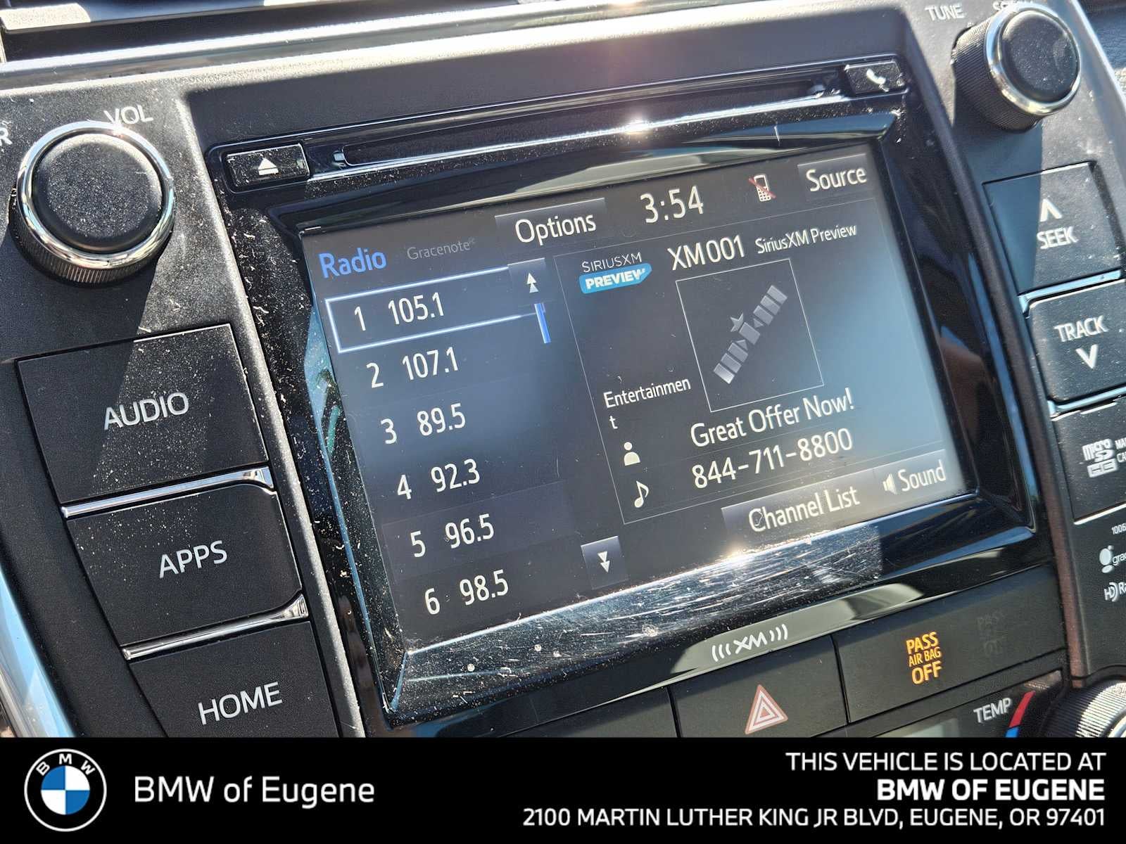 2017 Toyota Camry XLE V6