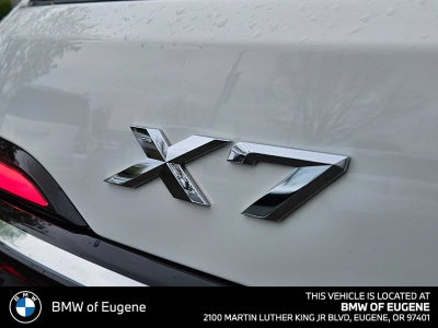 2025 BMW X7 xDrive40i xDrive40i