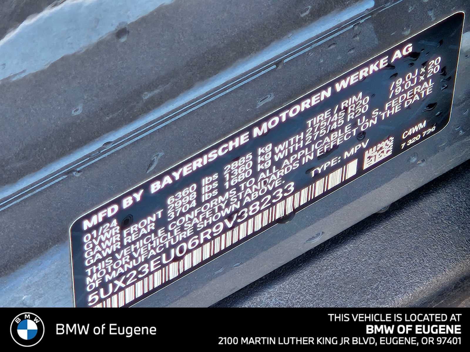 2024 BMW X5 xDrive40i xDrive40i