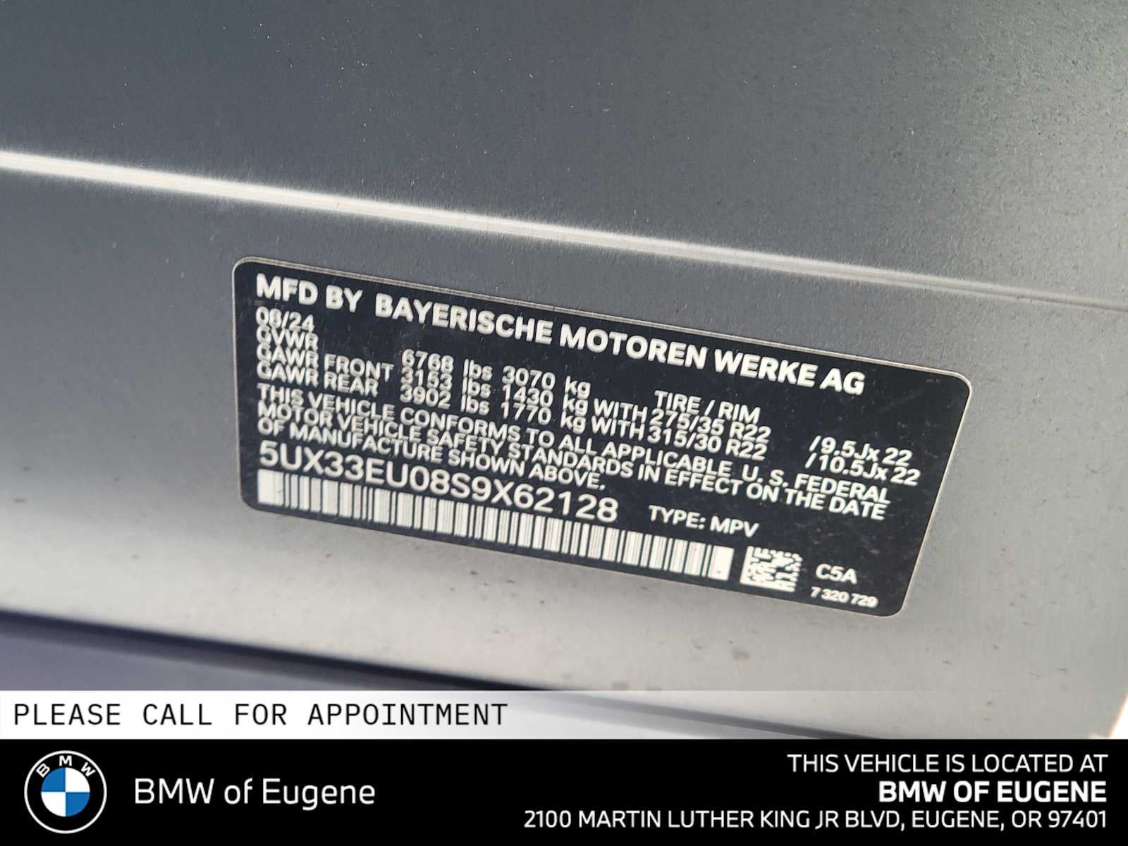 2025 BMW X5 M60i