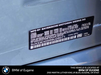 2024 BMW X6 xDrive40i xDrive40i