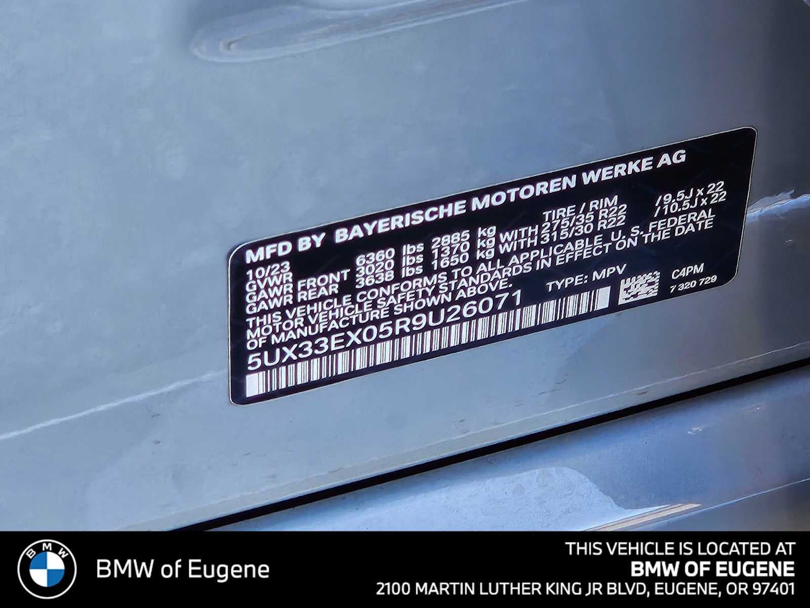 2024 BMW X6 xDrive40i xDrive40i