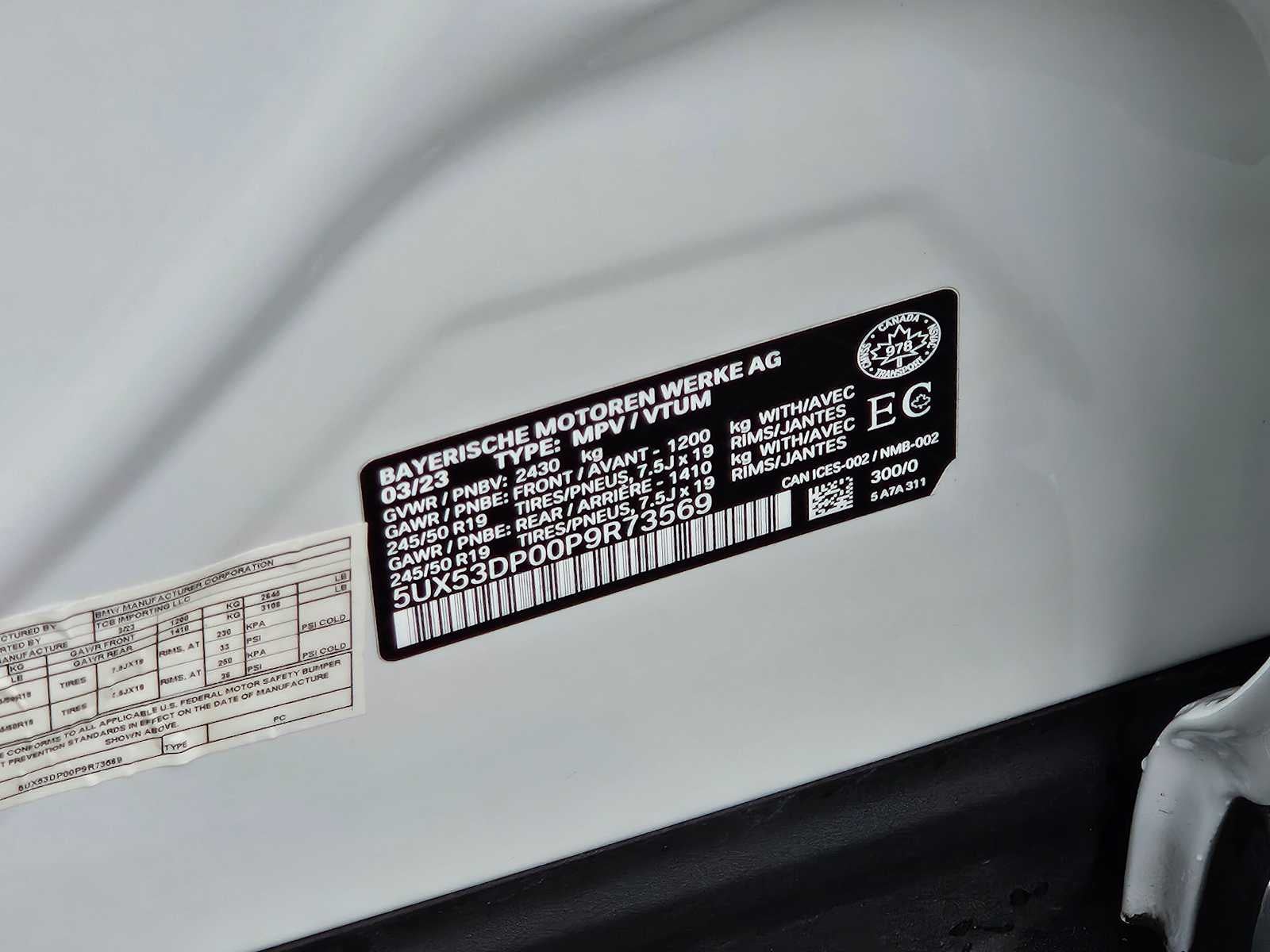 2023 BMW X3 xDrive30i