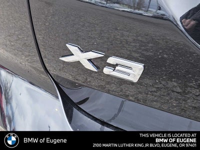 2023 BMW X3 xDrive30i xDrive30i
