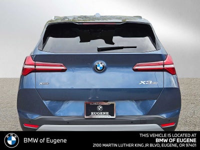 2025 BMW X3 30 xDrive 30 xDrive