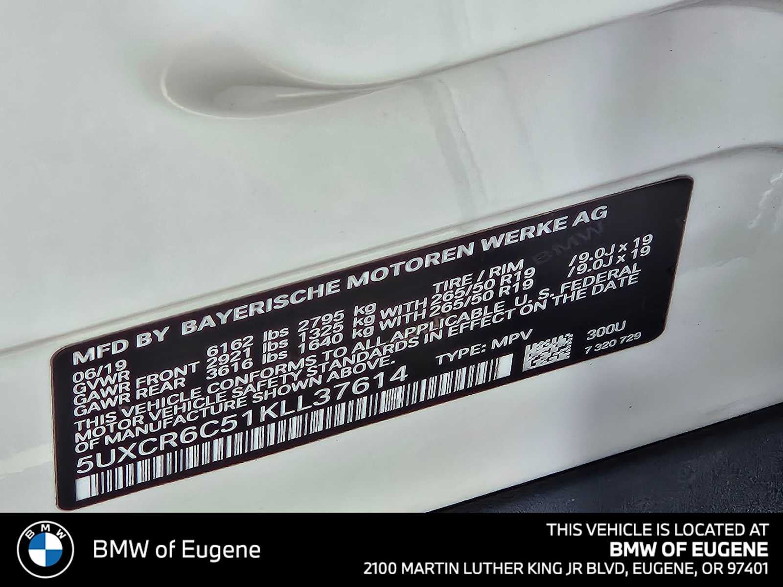 2019 BMW X5 xDrive40i xDrive40i