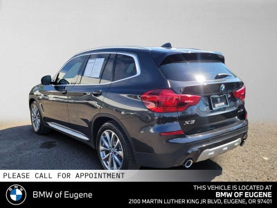 2018 BMW X3 xDrive30i