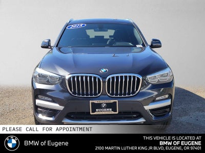 2018 BMW X3 xDrive30i
