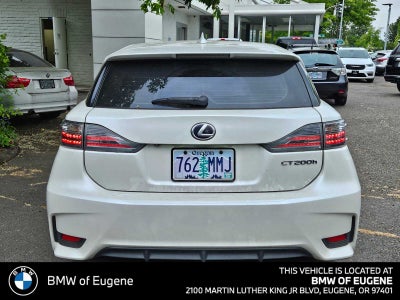 2014 Lexus CT 200h Hybrid