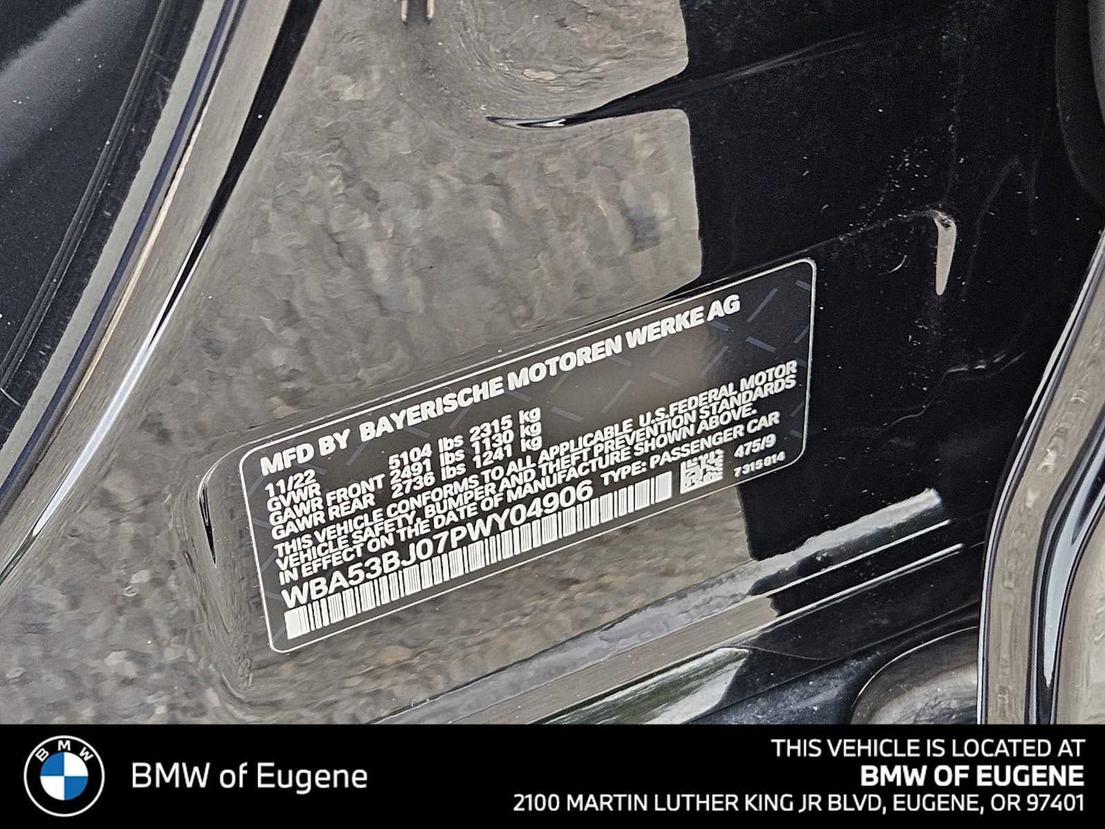 2023 BMW 540i 540i