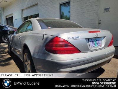 2003 Mercedes-Benz SL500 2dr Roadster 5.0L