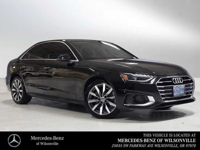 2020 Audi A4 Sedan Premium Plus