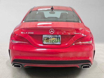 2015 Mercedes-Benz CLA 250 4dr Sdn 4MATIC®