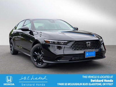 2025 Honda Accord SE