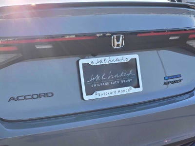 2026 Honda Accord Hybrid Sport-L