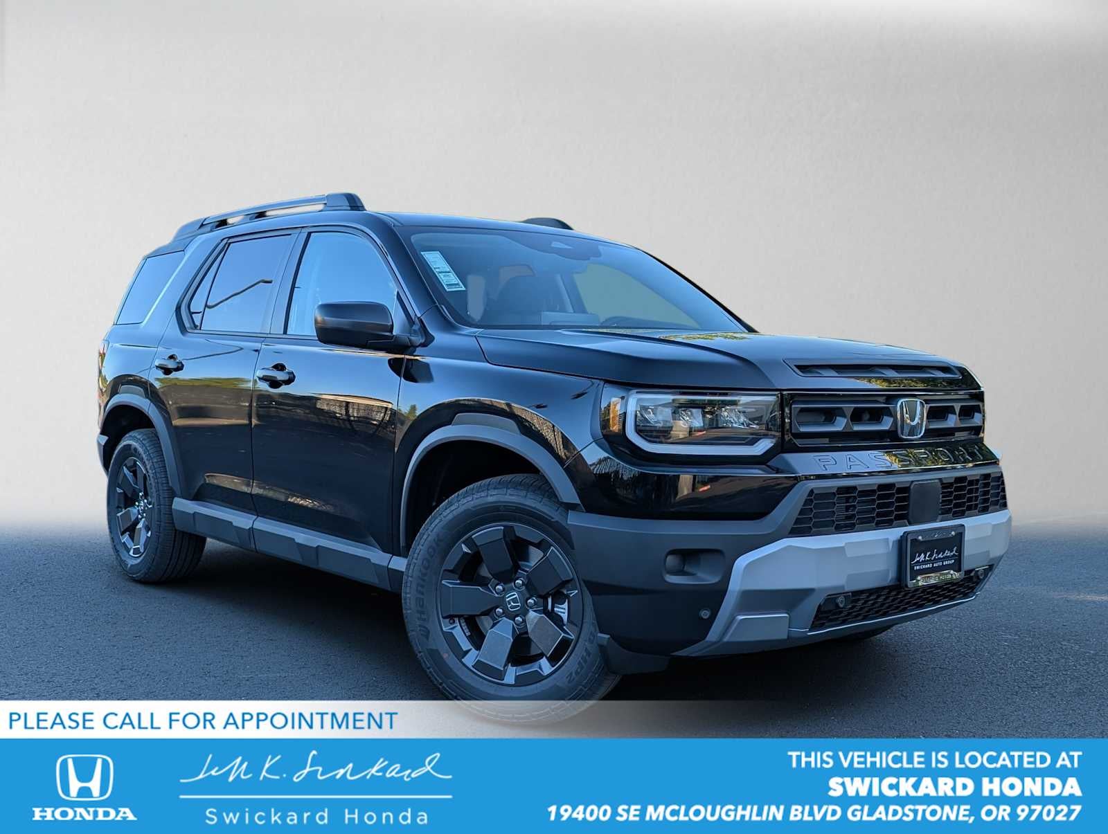 2026 Honda Passport RTL Towing