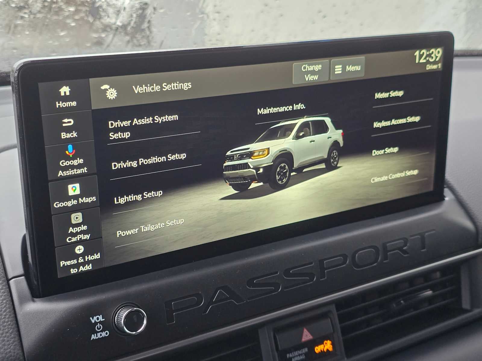 2026 Honda Passport RTL Towing