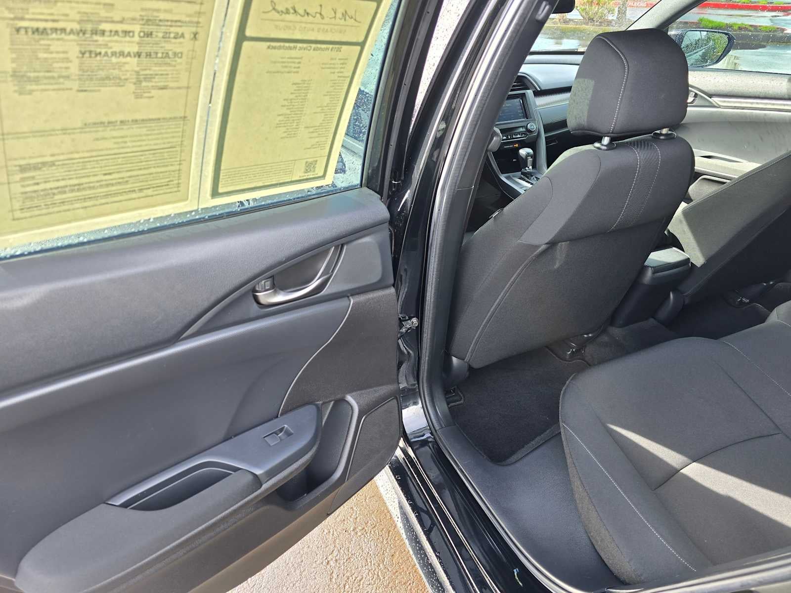 2019 Honda Civic Hatchback Sport