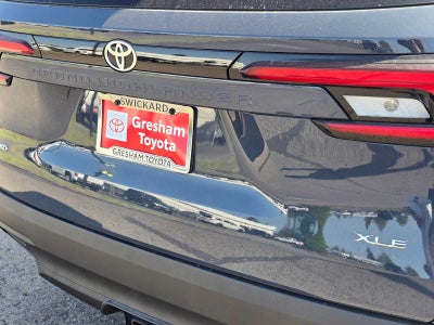 2026 Toyota Grand Highlander XLE
