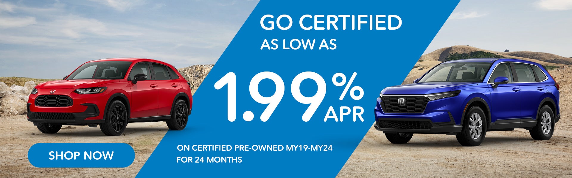 Honda Certified Pre-Owned 1.99% APR Special