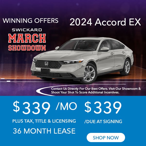 2024 Accord EX $339 Lease