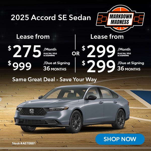 2025 Honda Accord SE